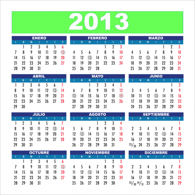 Calendario2013